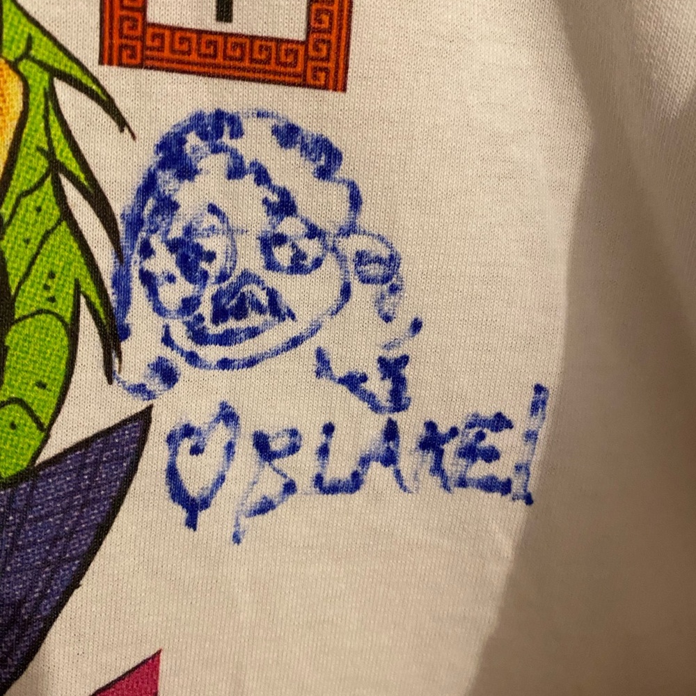 Kung Fool signed shirt Neckface art Alife Supreme Thrasher Banksy Tony Hawk Kaws - Picture 4 of 4